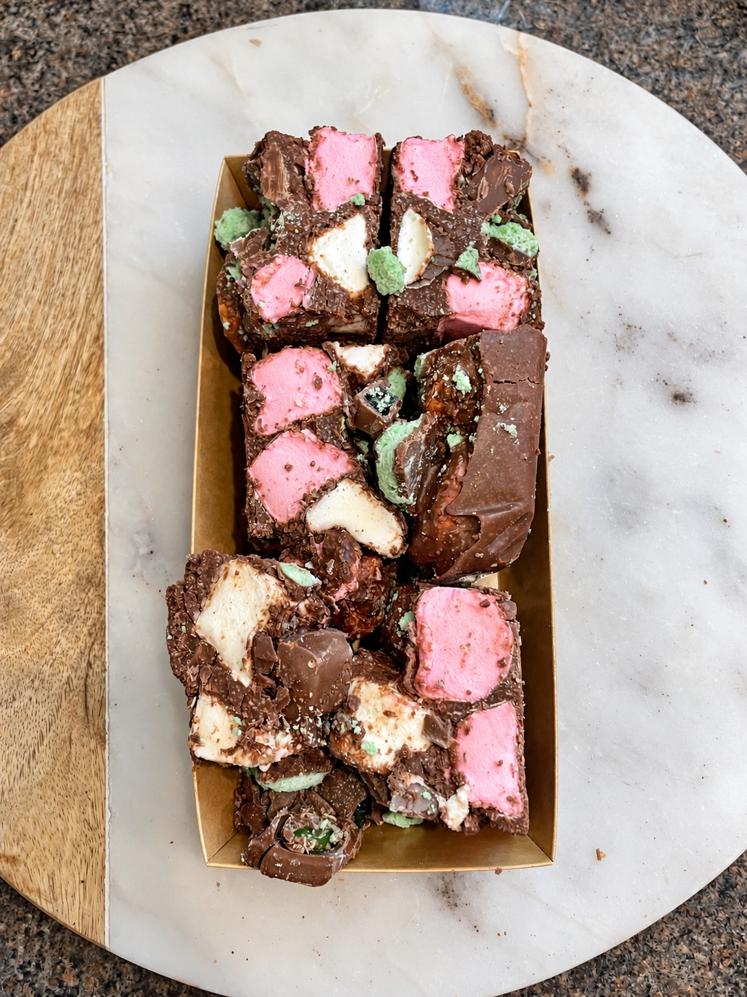Choc Mint Rocky Road