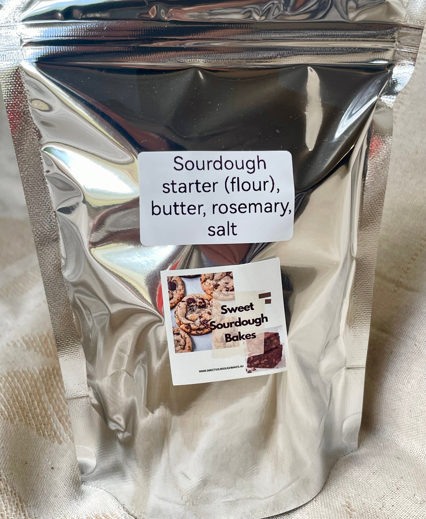 Sourdough Crackers - Rosemary & Sea Salt