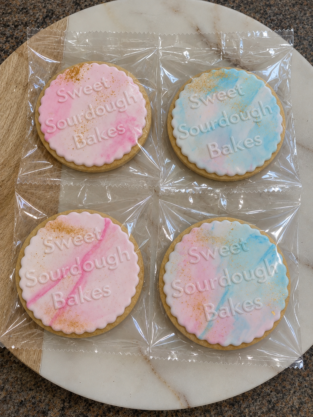 Sweet Sourdough Bakes Fondant Cookie