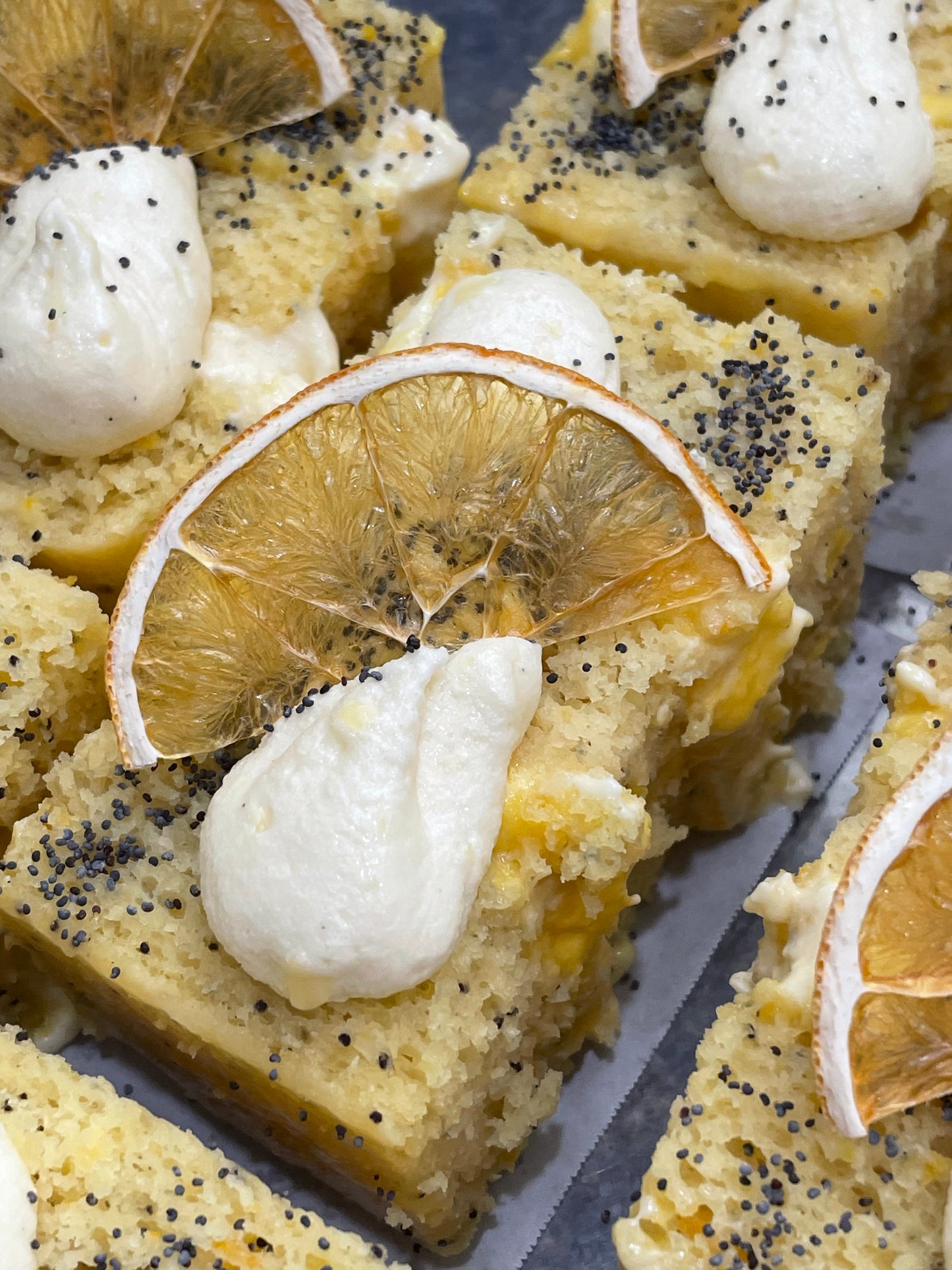 Orange Poppyseed Yoghurt Cake