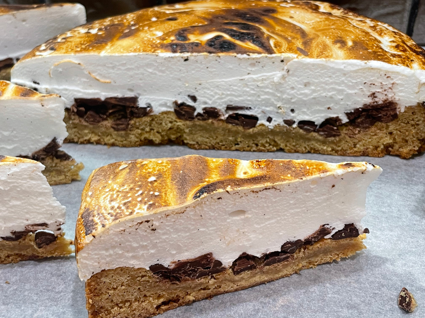 Giant 10” S’mores Cookie Cake