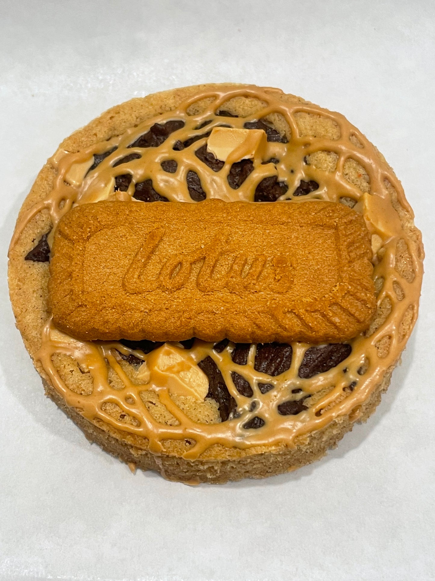 Biscoff & Caramilk Sourdough Brookie