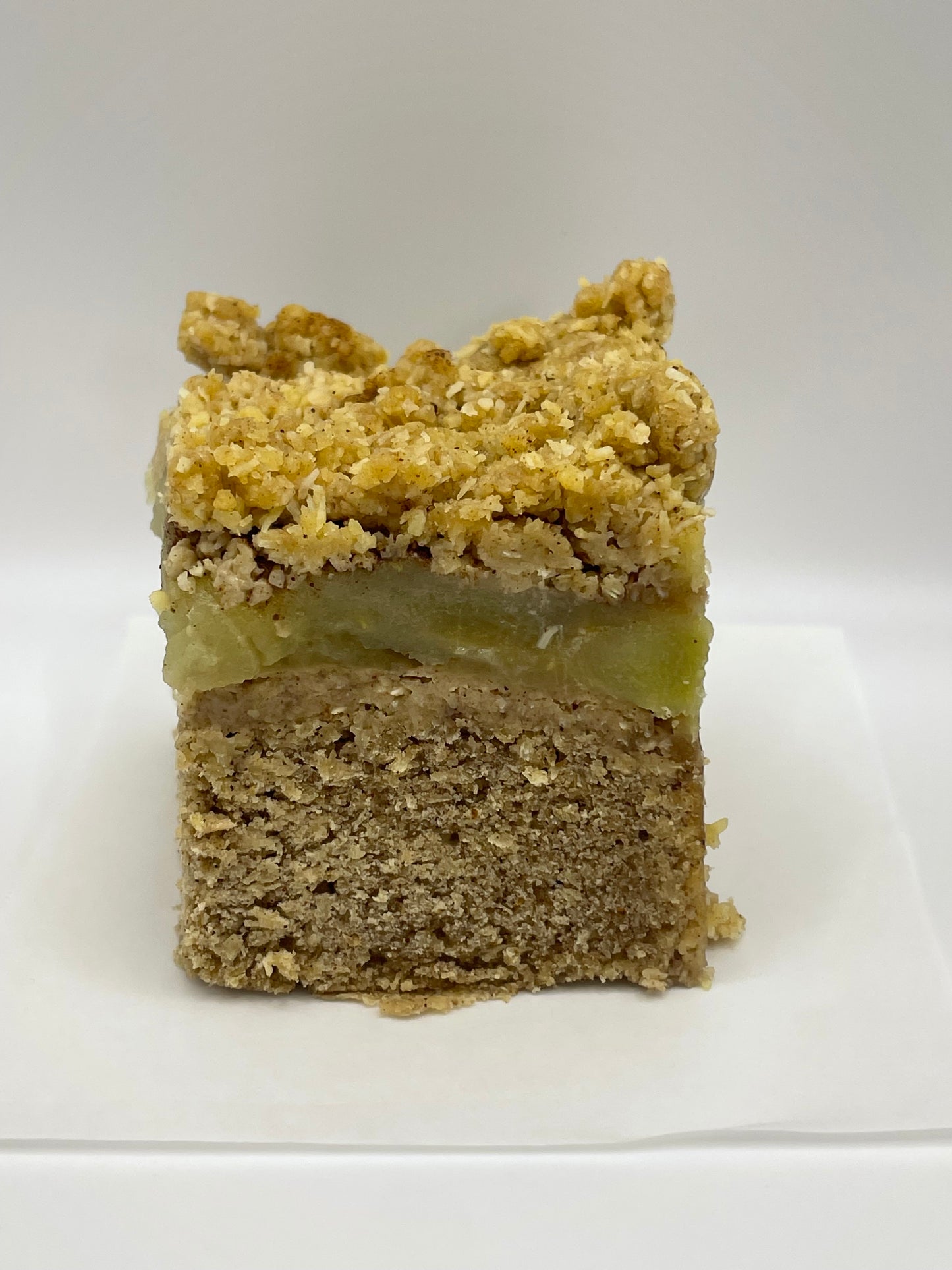 Spiced Apple Crumble Slice - Vegan/GF