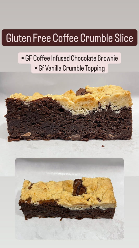Gluten Friendly Coffee Crumble Brownie