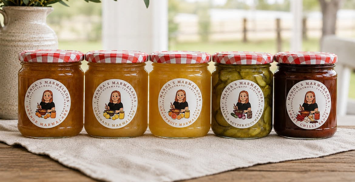 Manda's Marmalade - 375-475g ORANGE MARMALADE