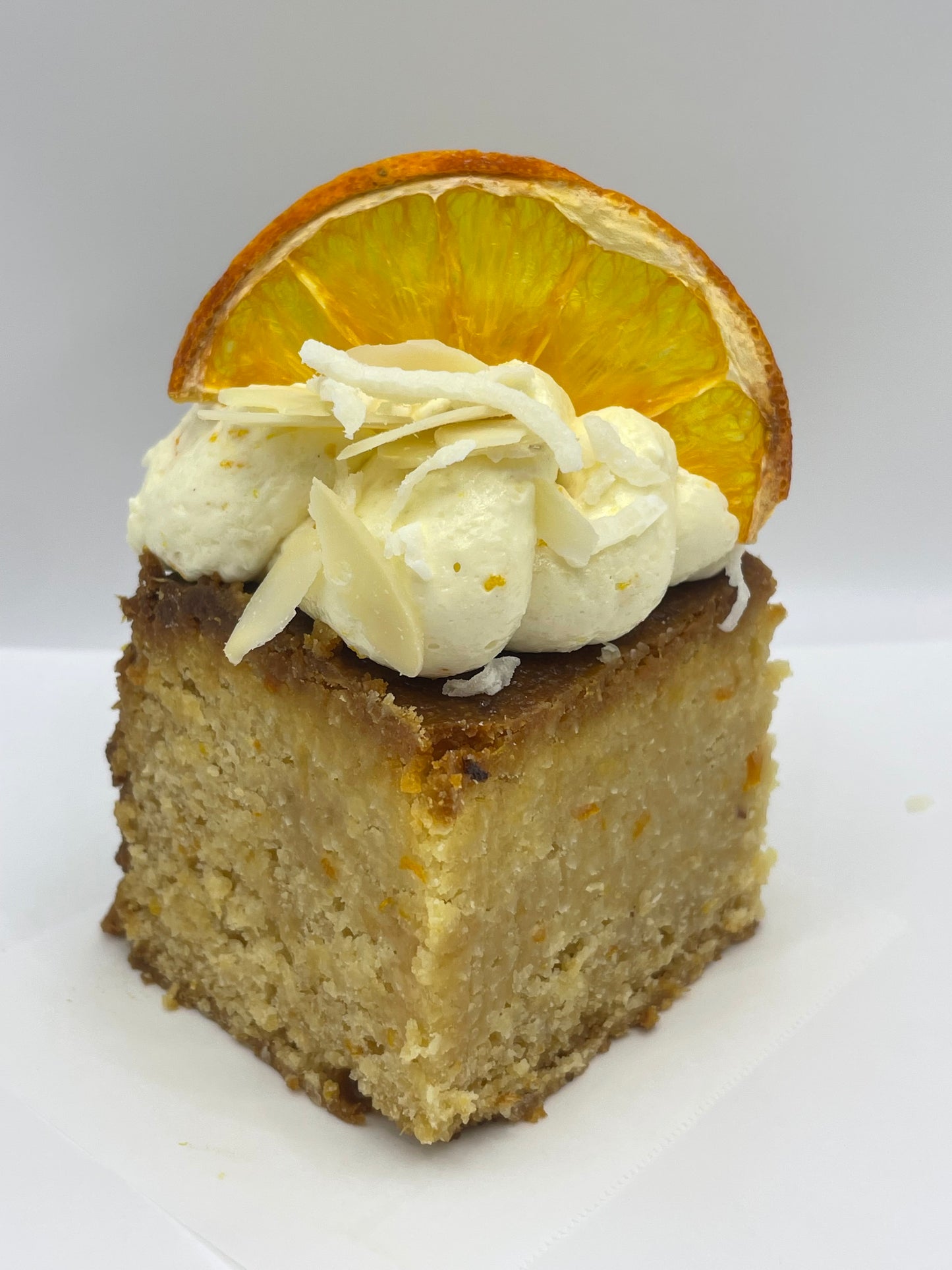 Gluten Friendly Orange, Almond & Coconut Slice