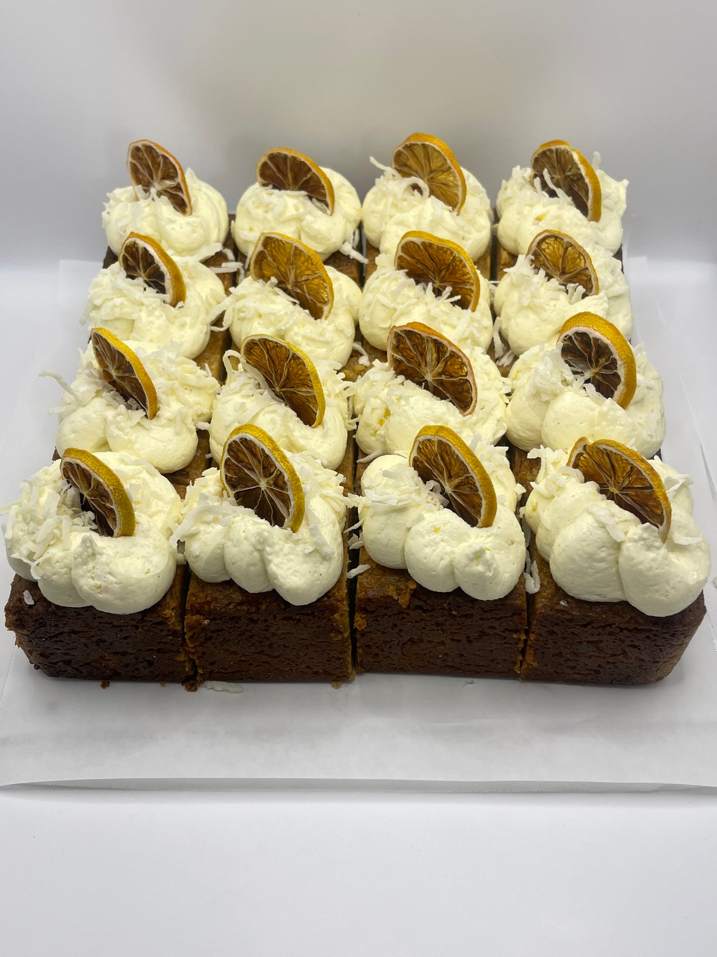 Gluten Friendly Lemon Coconut Slice