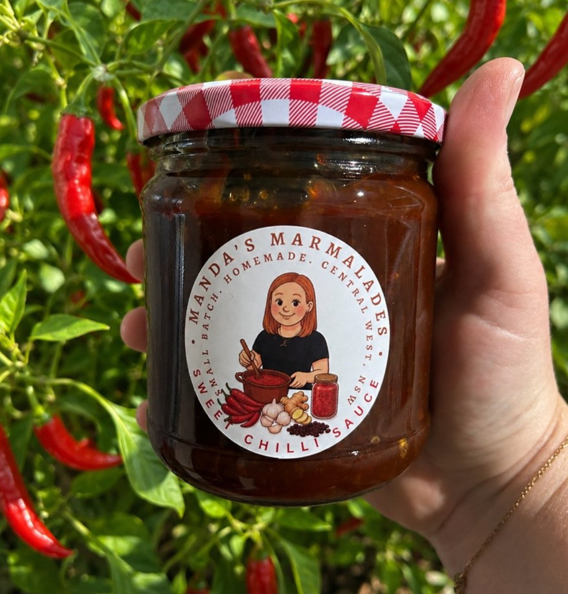 Manda's Marmalade - 375-475g SWEET CHILLI SAUCE