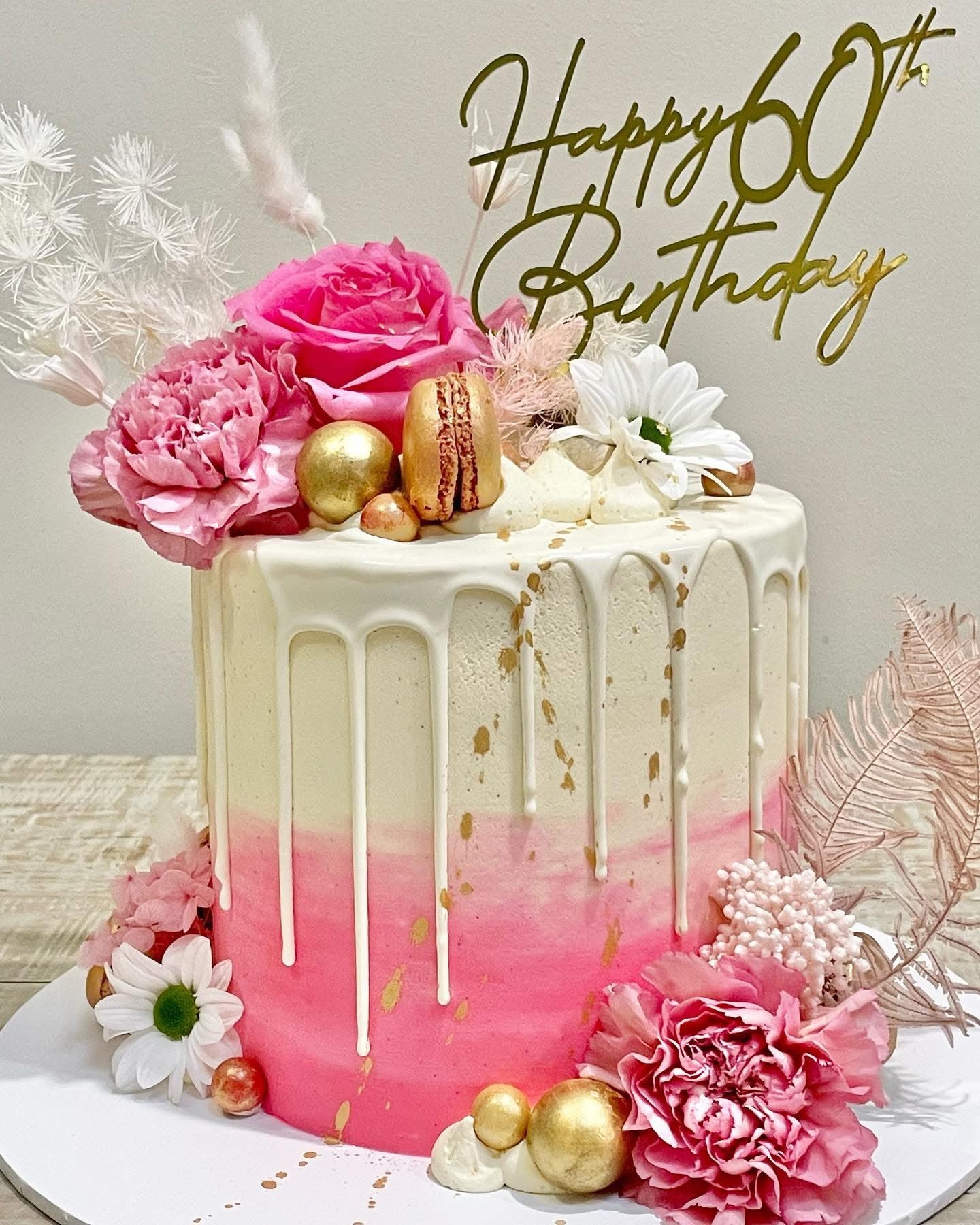Seasonal Floral Cake