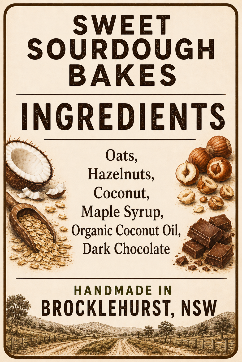 Roasted Hazelnut & Dark Chocolate Chip Muesli