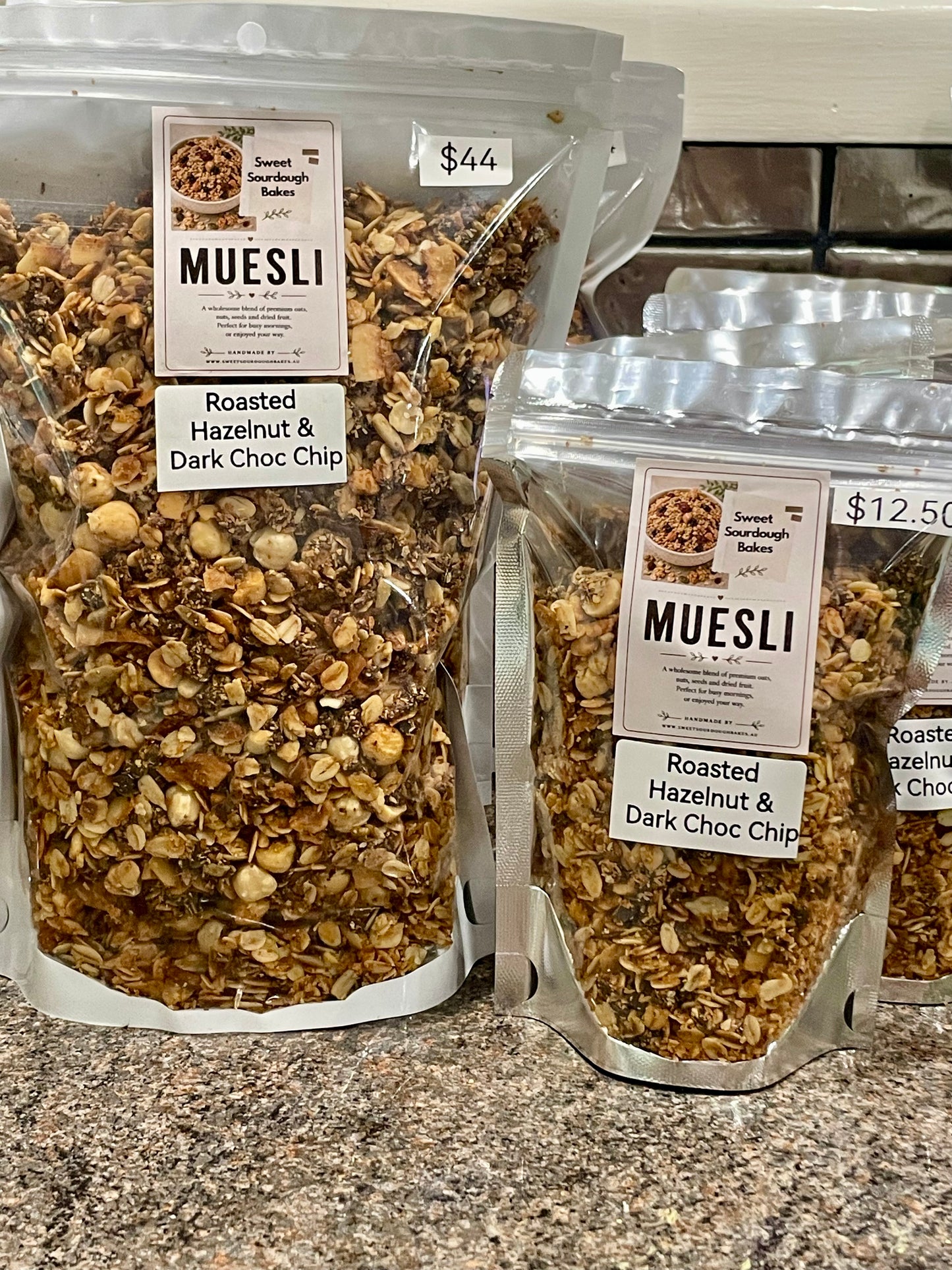 Roasted Hazelnut & Dark Chocolate Chip Muesli