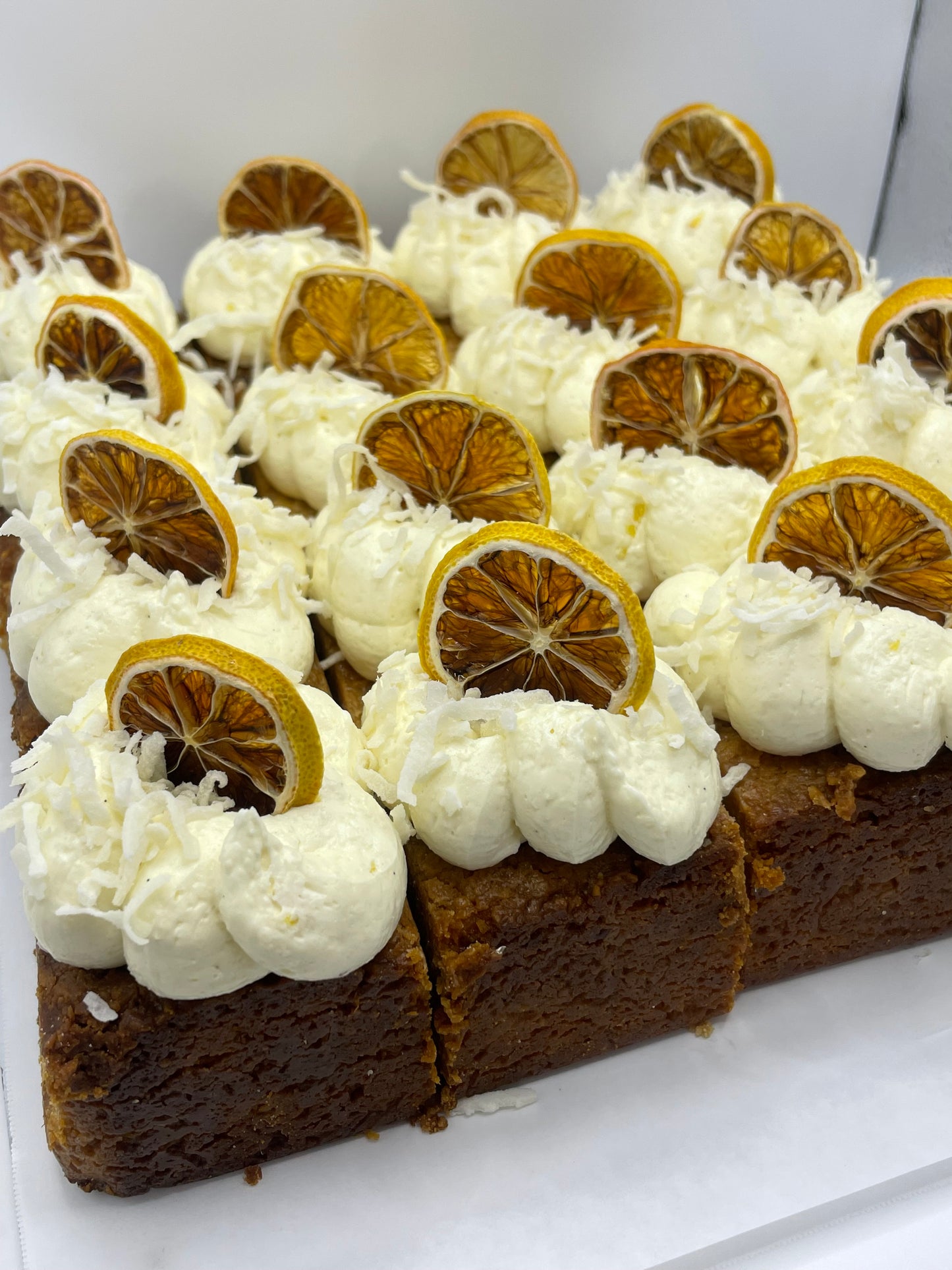 Gluten Friendly Lemon Coconut Slice