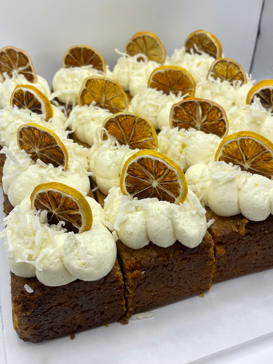 Lemon Coconut Slice