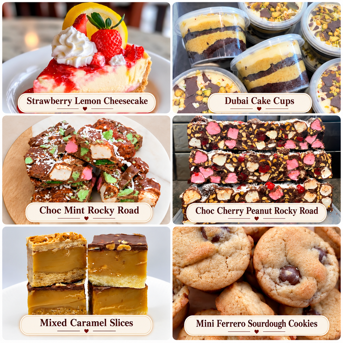 DESSERT BOX - PRE ORDER NOW