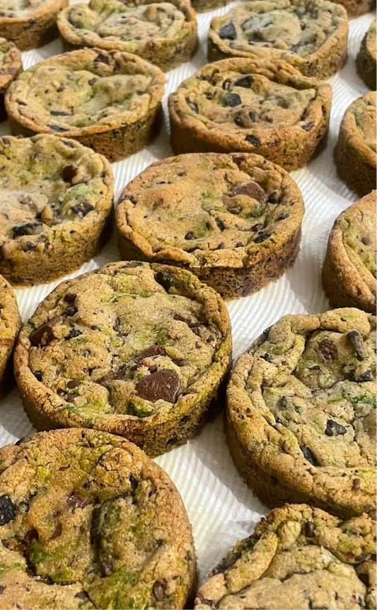 Choc Mint Sourdough Cookie
