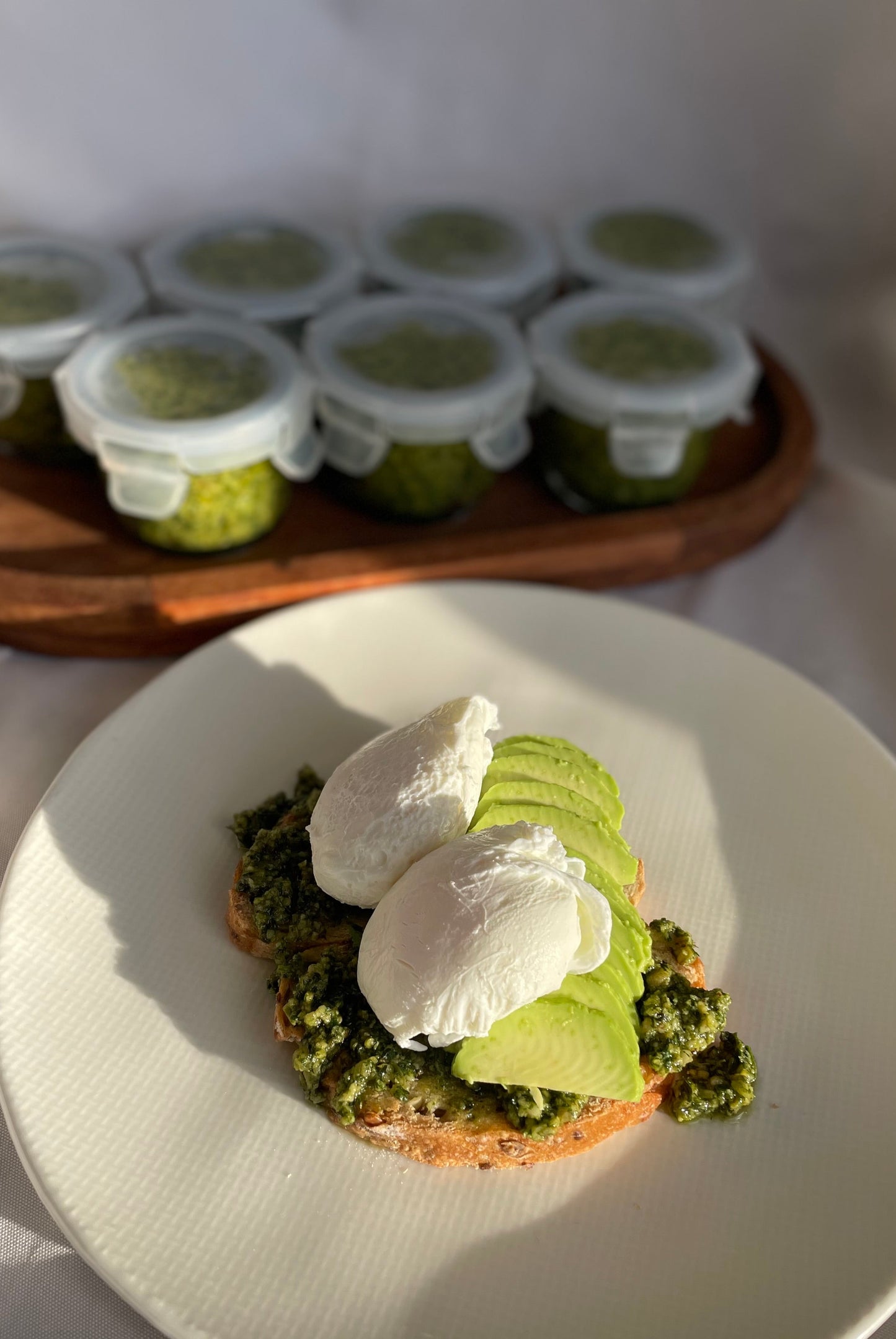 Homemade Fresh Basil & Roasted Cashew Nut Pesto 140grams