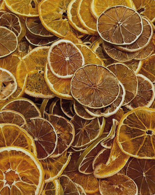 Dehydrated Fruit Garnish