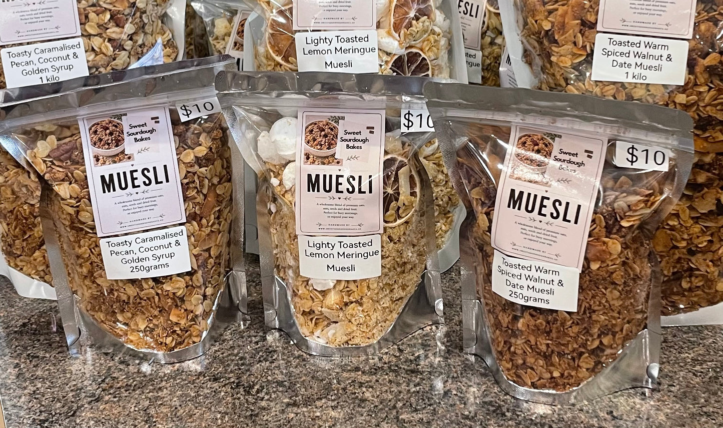 Warm Spiced Walnut & Date Muesi