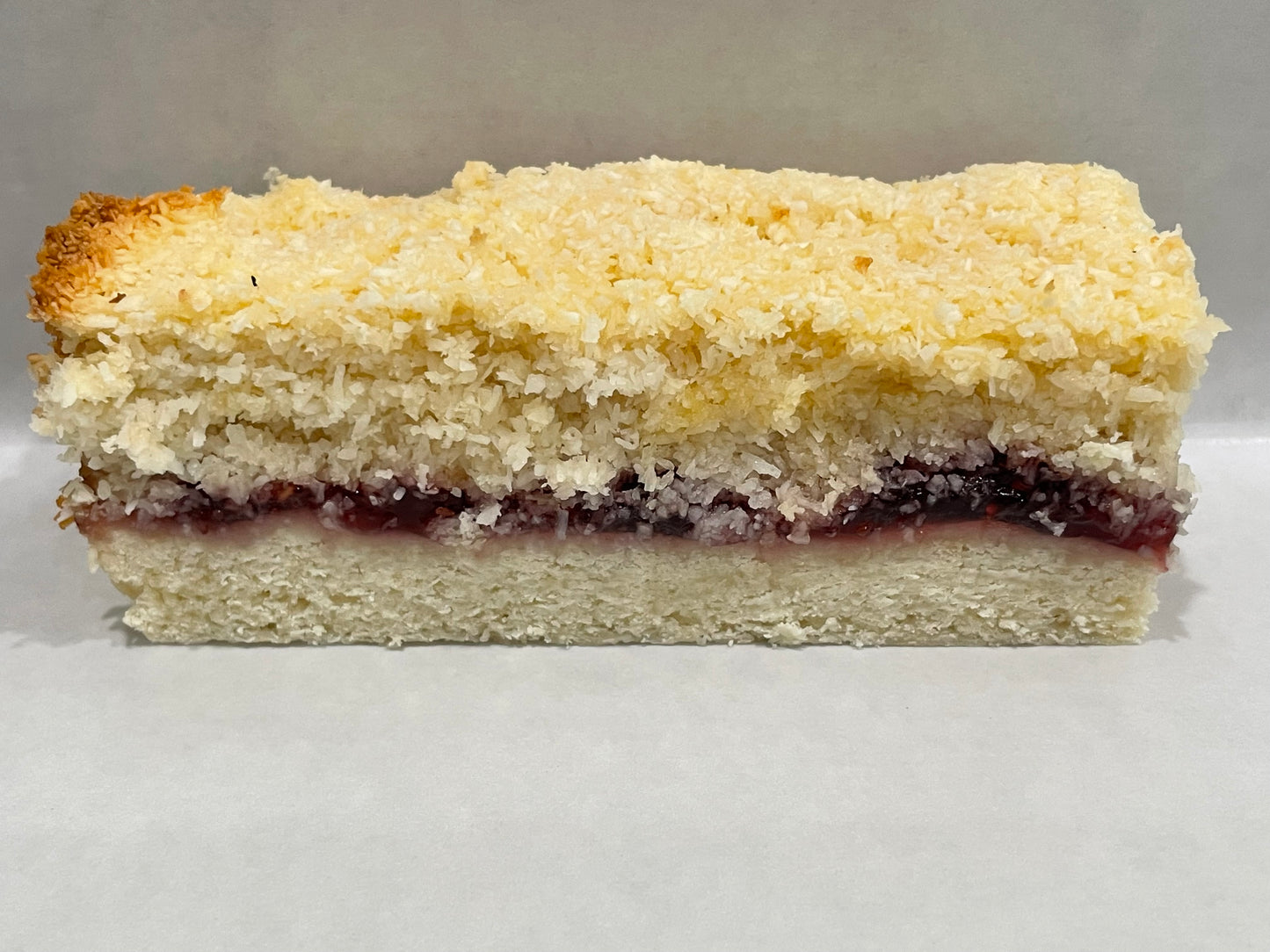 Raspberry Coconut Slice - Gluten Friendly