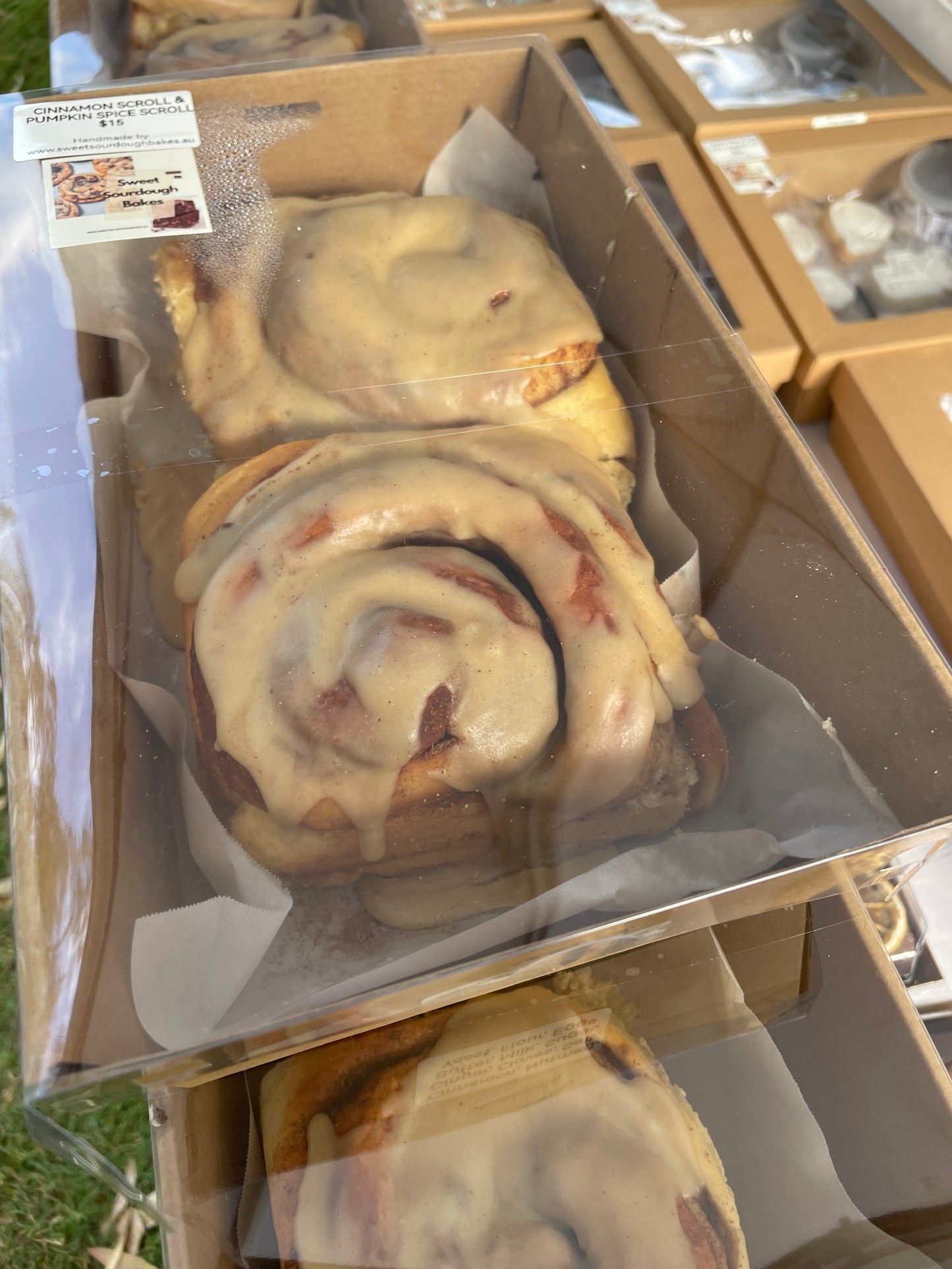 2 x Cinnamon Scrolls