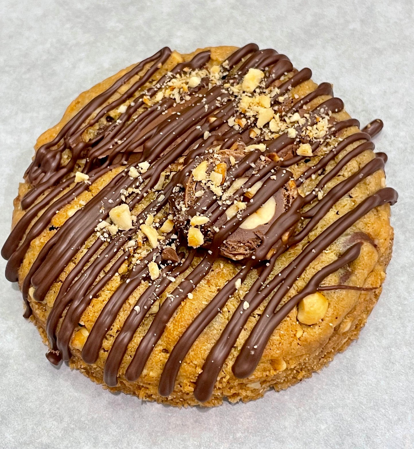 Roasted Hazelnut, Ferrero & Choc Hazelnut Sourdough Cookie