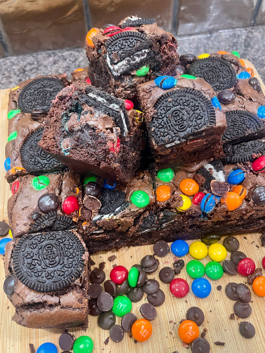 Rich Chocolate Brownie - M&M, Oreo & Nutella