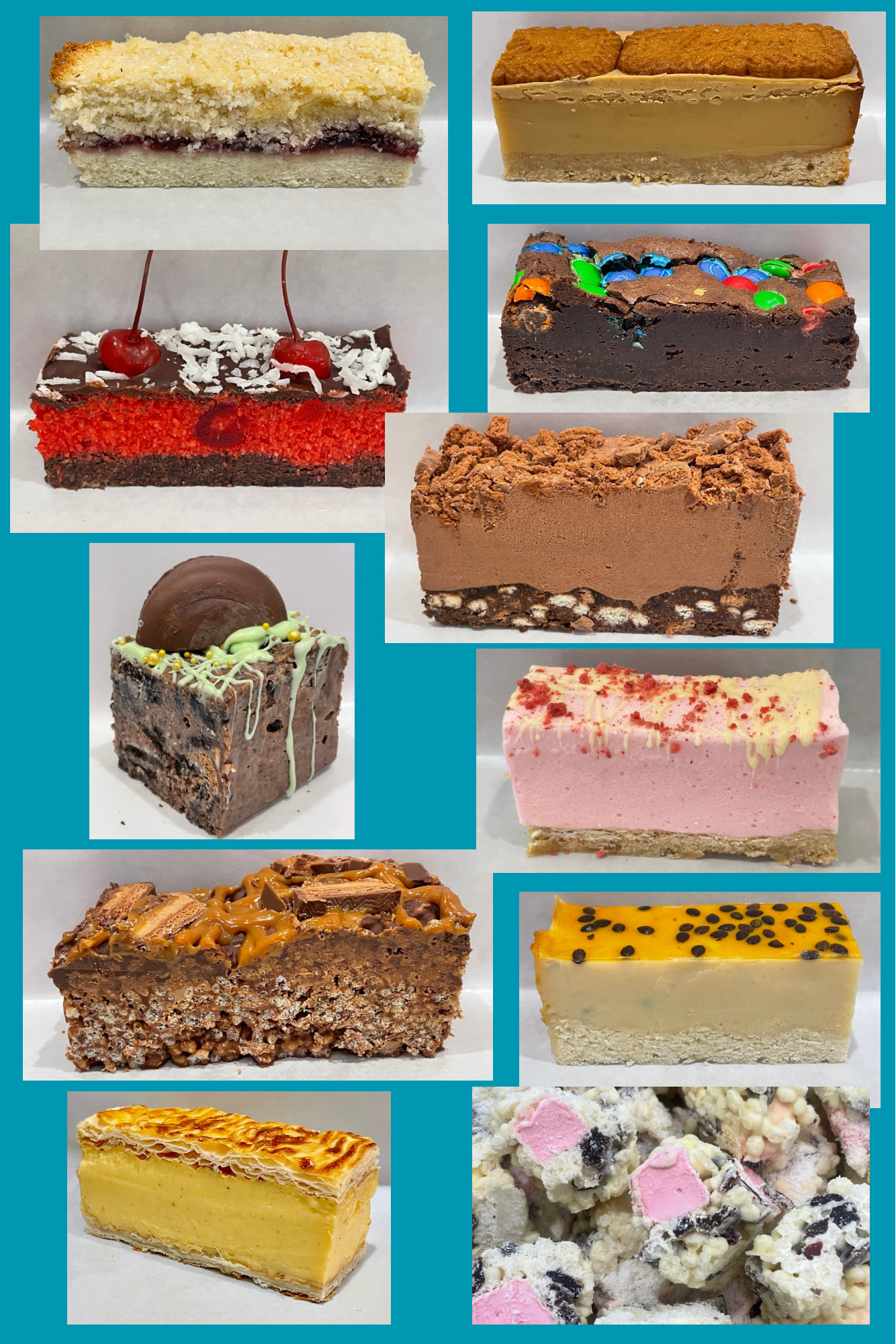 Christmas Eve Mixed Slice Boxes