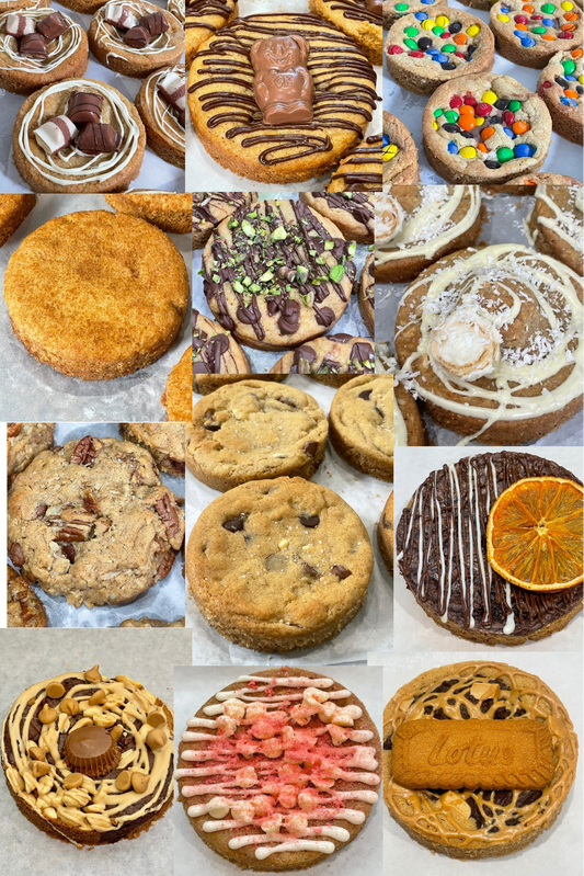 Mixed Box of our Sourdough Cookies & Brookies (6)