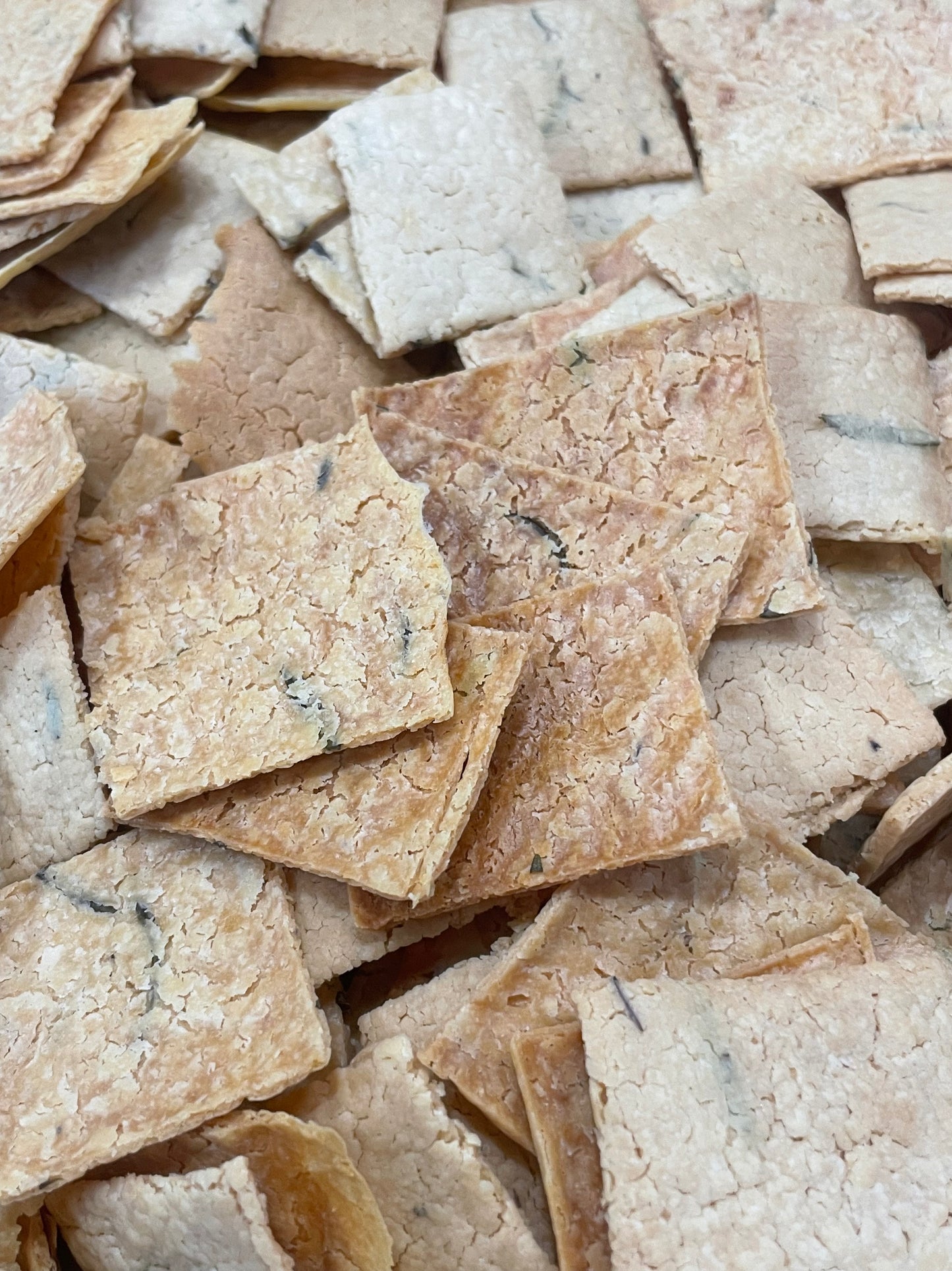 Handmade Sourdough Crackers