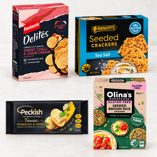 2x Packets GLUTEN FREE Crackers